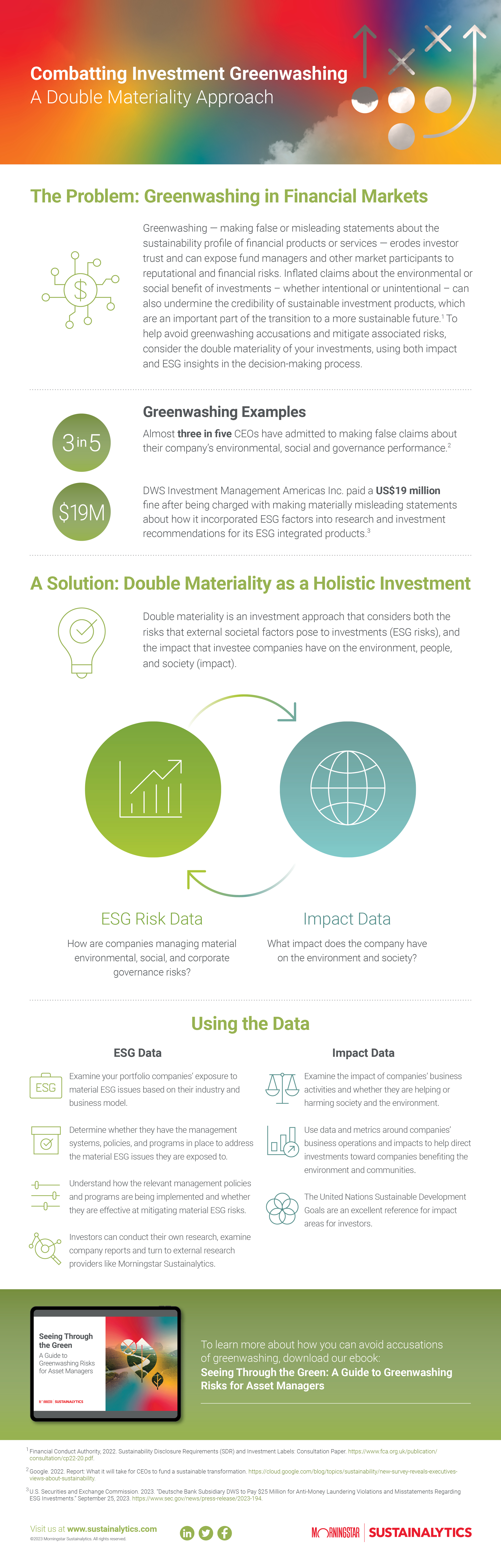 Greenwashing Infographic